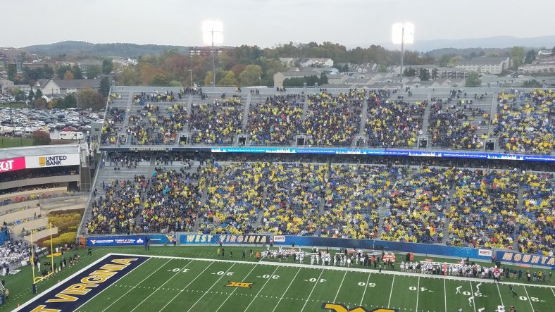 WVU Student Section