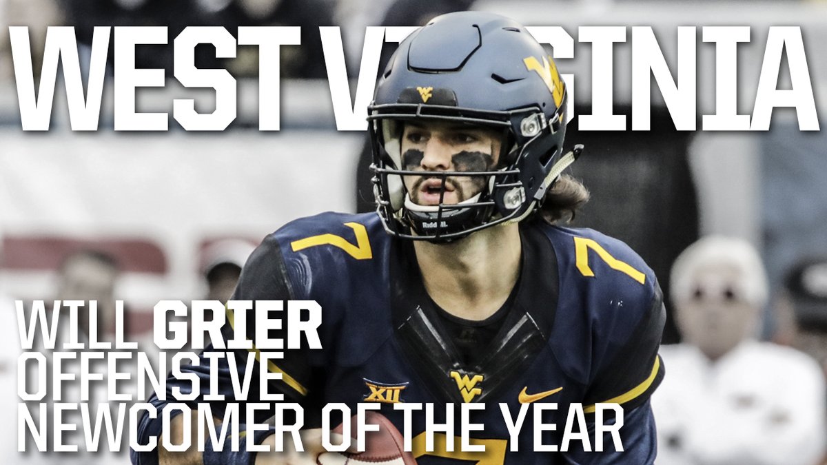 Will Grier Named Big 12 Offensive Newcomer Of The Year