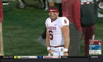 Baker Mayfield Benched To Start Vs Mountaineers