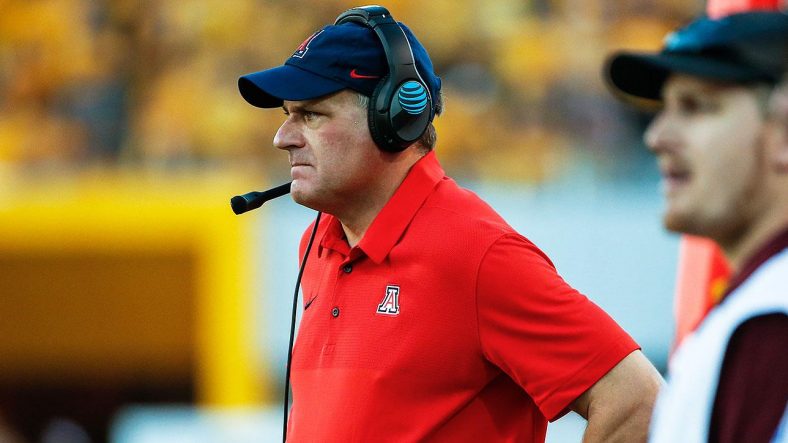 Rich Rodriguez Allegedly Had Wife And Girlfriend On Arizona Sideline During Same Game