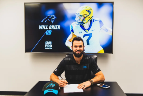 Will Grier Signs His Rookie Contract