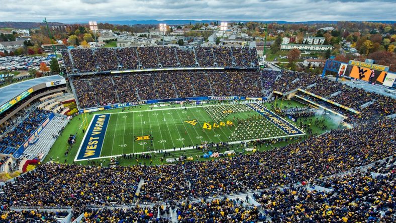 wvu season opener fan attendance