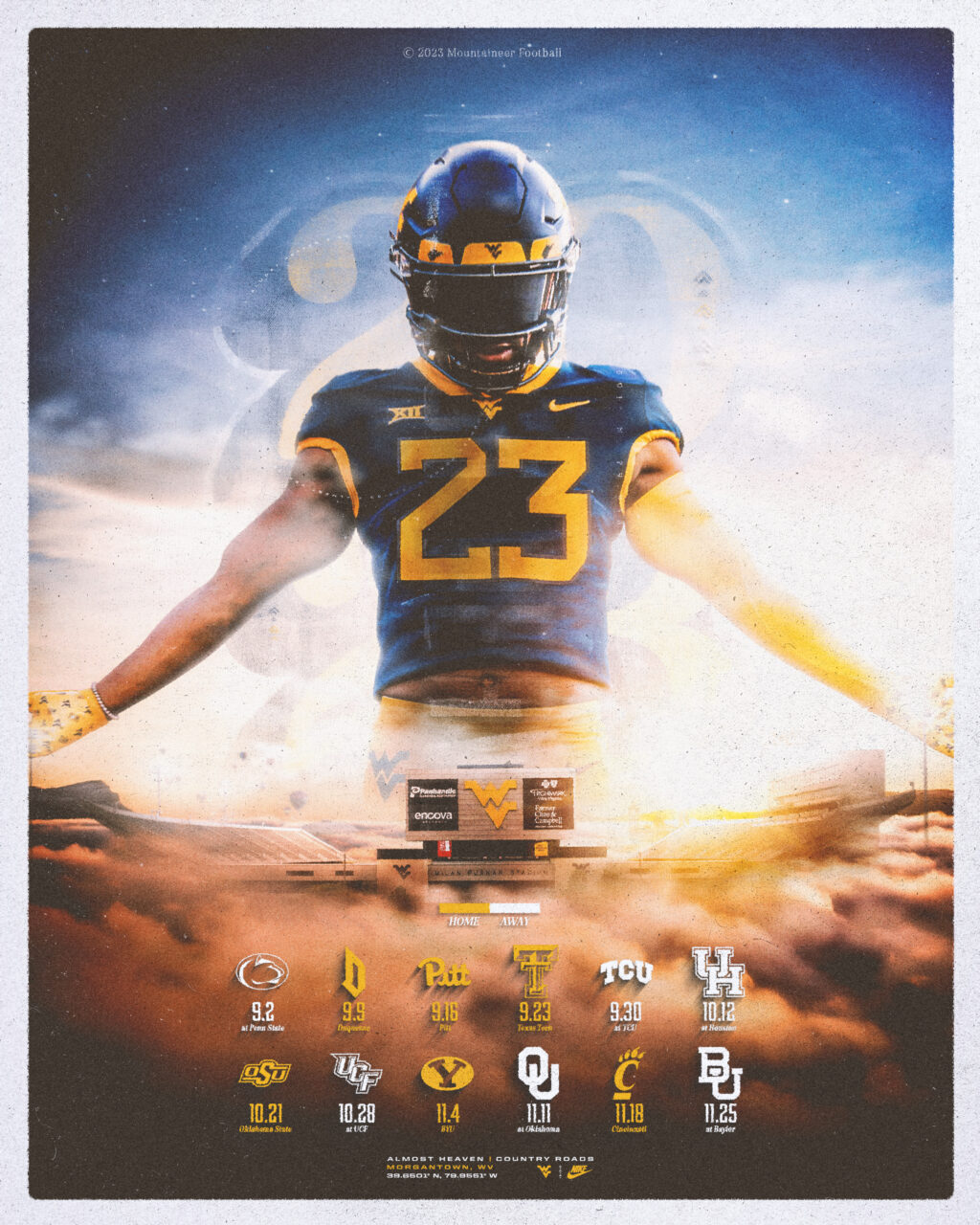 Printable Wvu Football Schedule 2024 2024 Season Tansy Florette